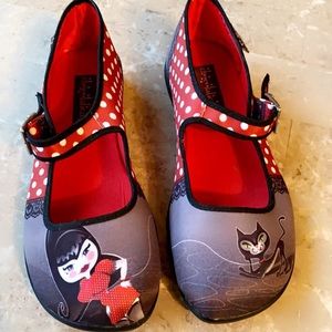 Size 36. Hot Chocolate Design Mary Janes